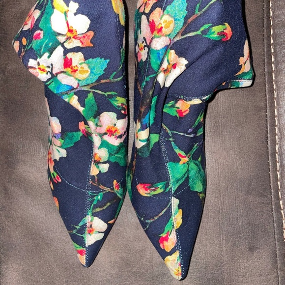 Floral TopShop booties - Picture 3 of 4